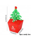 Bożonarodzeniowy papier prezentowy pudełko torby Navidad ozdoby choinkowe dla domu Natal cukierki plastikowa torba Kerst materia