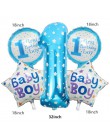 HOUHOM dekoracje na baby shower to chłopiec dziewczyna płeć odsłonić balon duży przyrząd do karmienia dziecka balon dekoracje na