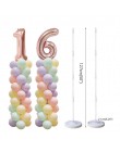 2 zestawy dla dorosłych dzieci balon na przyjęcie urodzinowe kolumna stojak ślub arch dekoracji Baby shower 100 sztuk lateksowe 