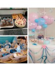 12/18/20 szt. Baby Shower Cupcake wykaszarki chłopiec dziewczyna chrzciny niebieskie dekoracje na imprezę urodzinową dzieci świą