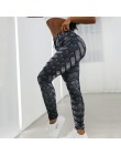 Legginsy damskie legginsy z wysokim stanem do treningu Fitness Feminina Jeggings legginsy z nadrukiem 3D 4 kolory