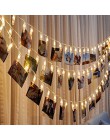 QIFU rustykalne dekoracje ślubne wesele dekoracja Garland Led Light Baby Shower wieczór panieński wieczór panieński