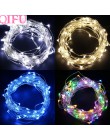 QIFU rustykalne dekoracje ślubne wesele dekoracja Garland Led Light Baby Shower wieczór panieński wieczór panieński