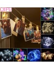 QIFU rustykalne dekoracje ślubne wesele dekoracja Garland Led Light Baby Shower wieczór panieński wieczór panieński