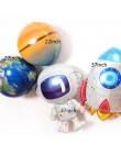 37 cali przestrzeń kosmiczna Party astronauta balon rakieta balony foliowe Galaxy Theme Party dla dzieci chłopiec dla dzieci Bir