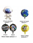 37 cali przestrzeń kosmiczna Party astronauta balon rakieta balony foliowe Galaxy Theme Party dla dzieci chłopiec dla dzieci Bir