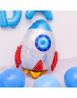 37 cali przestrzeń kosmiczna Party astronauta balon rakieta balony foliowe Galaxy Theme Party dla dzieci chłopiec dla dzieci Bir