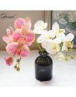 3D sztuczny motyl storczyki fałszywy Moth flor kwiat orchidei dla domu ślubna dekoracja prawdziwy dotyk Home Decor Flore