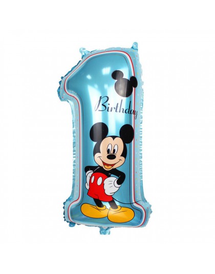 1 psc/lot wszystkie style Mickey Minnie balon balon z helem balony na imprezę urodzinową na urodziny dziecka materiały dekoracyj