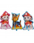 1 sztuk Paw Patrol przyjęcie balon pokój Dcorations rysunek z balonów foliowych Chase Marshall Ryder Paw Patrol pies Ballon prez