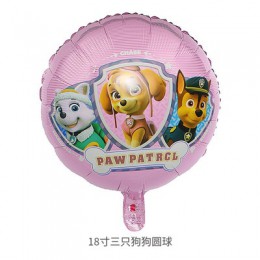 1 sztuk Paw Patrol przyjęcie balon pokój Dcorations rysunek z balonów foliowych Chase Marshall Ryder Paw Patrol pies Ballon prez