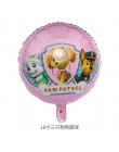 1 sztuk Paw Patrol przyjęcie balon pokój Dcorations rysunek z balonów foliowych Chase Marshall Ryder Paw Patrol pies Ballon prez