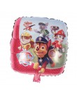 1 sztuk Paw Patrol przyjęcie balon pokój Dcorations rysunek z balonów foliowych Chase Marshall Ryder Paw Patrol pies Ballon prez