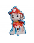 1 sztuk Paw Patrol przyjęcie balon pokój Dcorations rysunek z balonów foliowych Chase Marshall Ryder Paw Patrol pies Ballon prez