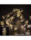 QIFU rustykalne dekoracje ślubne wesele dekoracja Garland Led Light Baby Shower wieczór panieński wieczór panieński