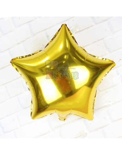 10 sztuk/partia 18 cal gwiazda balon nadmuchiwane balon helem urodziny dekorację na imprezę świąteczną Globos zabawka dla dzieci