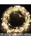 QIFU rustykalne dekoracje ślubne wesele dekoracja Garland Led Light Baby Shower wieczór panieński wieczór panieński