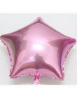 10 sztuk/partia 18 cal gwiazda balon nadmuchiwane balon helem urodziny dekorację na imprezę świąteczną Globos zabawka dla dzieci