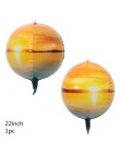 37 cali przestrzeń kosmiczna Party astronauta balon rakieta balony foliowe Galaxy Theme Party dla dzieci chłopiec dla dzieci Bir