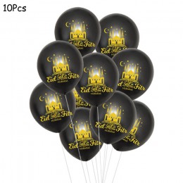 Eid Mubarak Banner balony Ramadan Kareem dekoracje Ramadan Mubarak muzułmański islamski festiwal Party DIY dekoracje