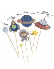 37 cali przestrzeń kosmiczna Party astronauta balon rakieta balony foliowe Galaxy Theme Party dla dzieci chłopiec dla dzieci Bir