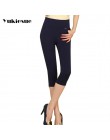 Lato legging bawełna femme push up damskie leginsy biały czarny czerwony kobieta legginsy plus rozmiar 5xl 6xl leginsy capri tre
