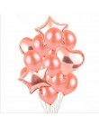 Złoto konfetti formularz e-maila znajdą balony 12 cal nadmuchiwany balon lateksowe czarne baner urodzinowy dekoracja urodzinowa 