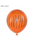 Dżungla Party balony w kształcie zwierząt Zoo zwierząt dżungla motyw dekoracja urodzinowa dla dzieci balony urodzinowe impreza w