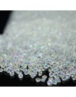 10000 sztuk/paczka 2.5mm Tiny diamentowe konfetti kryształy akrylowe konfetti Wedding Party Decoration DIY rzemiosło upiększeń