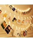 1m10 LED klips do zdjęć lampa łańcuchy świetlne dekoracje na Baby Shower dekoracje ślubne dekoracje na imprezę urodzinową romant