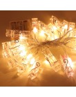 1m10 LED klips do zdjęć lampa łańcuchy świetlne dekoracje na Baby Shower dekoracje ślubne dekoracje na imprezę urodzinową romant
