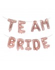 Ślub wieczór panieński 16 cal złoto srebro litery bride to be z balonów foliowych diamentowy pierścionek balon na wieczór panień