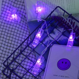 1m10 LED klips do zdjęć lampa łańcuchy świetlne dekoracje na Baby Shower dekoracje ślubne dekoracje na imprezę urodzinową romant