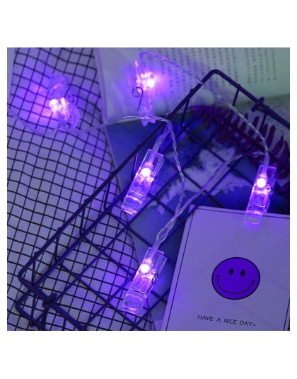 1m10 LED klips do zdjęć lampa łańcuchy świetlne dekoracje na Baby Shower dekoracje ślubne dekoracje na imprezę urodzinową romant
