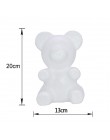 1Pc styropian styropian piankowa piłka róża niedźwiedź białe serce Craft dla DIY strona dekoracji ślub urodziny walentynki preze