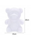 1Pc styropian styropian piankowa piłka róża niedźwiedź białe serce Craft dla DIY strona dekoracji ślub urodziny walentynki preze