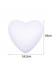1Pc styropian styropian piankowa piłka róża niedźwiedź białe serce Craft dla DIY strona dekoracji ślub urodziny walentynki preze