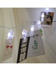 1m10 LED klips do zdjęć lampa łańcuchy świetlne dekoracje na Baby Shower dekoracje ślubne dekoracje na imprezę urodzinową romant