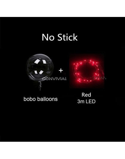 Balon Led przezroczysty hel jasne świecące balony z kijami ślubne dekoracje na imprezę urodzinową dzieci LED lekki balon
