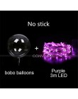 Balon Led przezroczysty hel jasne świecące balony z kijami ślubne dekoracje na imprezę urodzinową dzieci LED lekki balon