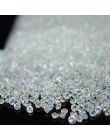 10000 sztuk/paczka 2.5mm Tiny diamentowe konfetti kryształy akrylowe konfetti Wedding Party Decoration DIY rzemiosło upiększeń