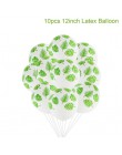 Mięta zielone balony jasnozielone balony balony balony ciemne Rreen balon dekoracje na przyjęcie urodzinowe dzieci dżungla impre