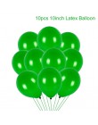 Mięta zielone balony jasnozielone balony balony balony ciemne Rreen balon dekoracje na przyjęcie urodzinowe dzieci dżungla impre