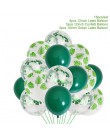 Mięta zielone balony jasnozielone balony balony balony ciemne Rreen balon dekoracje na przyjęcie urodzinowe dzieci dżungla impre