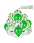 Mięta zielone balony jasnozielone balony balony balony ciemne Rreen balon dekoracje na przyjęcie urodzinowe dzieci dżungla impre