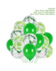 Mięta zielone balony jasnozielone balony balony balony ciemne Rreen balon dekoracje na przyjęcie urodzinowe dzieci dżungla impre