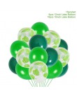 Mięta zielone balony jasnozielone balony balony balony ciemne Rreen balon dekoracje na przyjęcie urodzinowe dzieci dżungla impre
