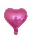10 sztuk 10 cali serce miłość balon z folii aluminiowej baby shower dziecko urodziny dekoracja na przyjęcie ślubne dostarcza bal