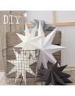 10 kolorów ozdób choinkowych 30cm 12 ''do zawieszenia z papieru Star lampiony dekoracyjne festiwal nowy rok świąteczne dekoracje