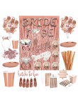 Chicinlife różowe złoto litery bride to be balon foliowy z pałąkiem na głowę Tiara wieczór panieński dekoracje ślubne wieczór pa